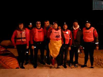 Il gruppo dei Cavalieri al completo dopo lo sbarco